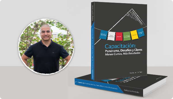 Portada del libro Capacitación: Panorama, Desafíos y Claves de Rodrigo Lara Fernández